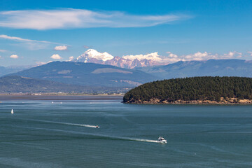 Mt Baker from Cape Sante Park