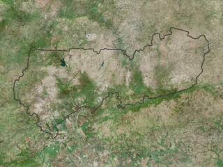 Upper East, Ghana. High-res satellite. No legend