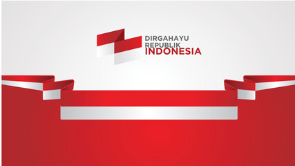 background indonesian flag
