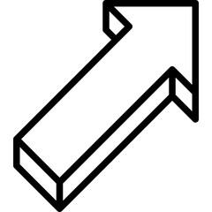 diagonal arrow icon
