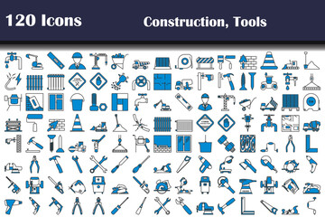 120 Icons Of Construction, Tools