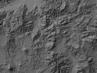 Chiquimula, Guatemala. Grayscale. No legend