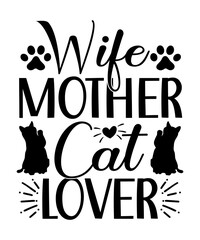 Cat Quotes Svg Bundle, Cat Mom, Mom Svg, Cat, Funny Quotes, Mom Life, Pet Svg, Cat Lover Svg, Mom Quotes Svg. Mother, Svg, Png, Cricut Files