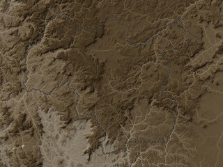 Mamou, Guinea. Sepia. No legend