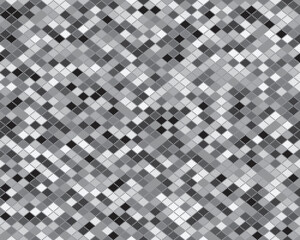 Digital camouflage of gray squares, seamless pattern
