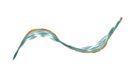 Isolated abstract graphic design elements
