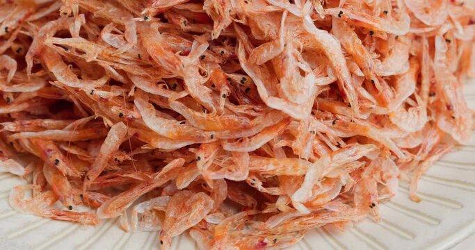 Dried Sergestid prawn in traditional Chinese cuisine