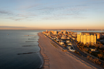 Obraz premium Coney Island Sunrise