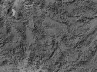 Francisco Morazan, Honduras. Grayscale. No legend