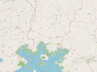 Valle, Honduras. OSM. No legend