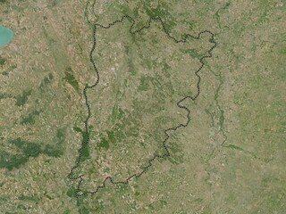 Bacs-Kiskun, Hungary. Low-res satellite. No legend