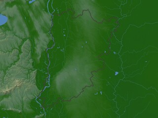 Bacs-Kiskun, Hungary. Physical. No legend