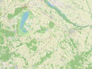 Gyor-Moson-Sopron, Hungary. OSM. No legend