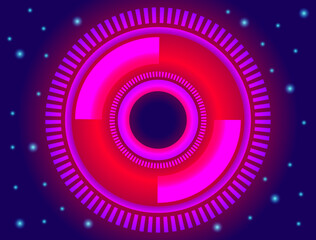 Abstract Technology Background for all Digital