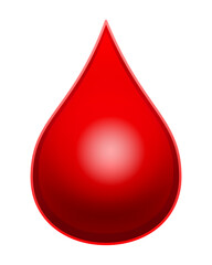 Obraz premium Drop of blood