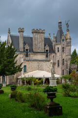 The Château de Keriolet is a castle built in the 19th century in Concarneau, Brittany, France
