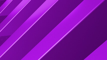 Futuristic Sci Fi Lines With Purple Neon Light. Glowing Colorful Light. 3D Render