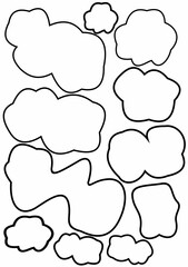 Lines for graphics are double lines.