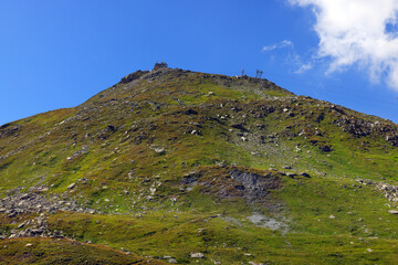 Swiss Alps Furka Pass - the canton of Valais, Switzerland, Europe