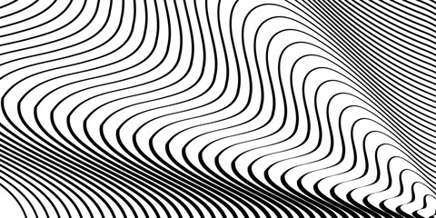 Modern abstract wave lines on white background. Vector EPS 10