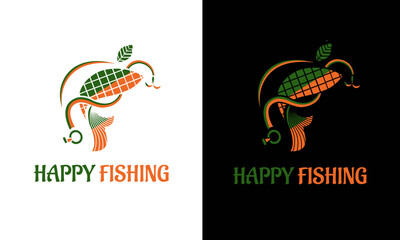 fishing logo design