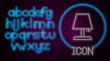 Paper cut Table lamp icon isolated on grey background. Paper art style. Vector