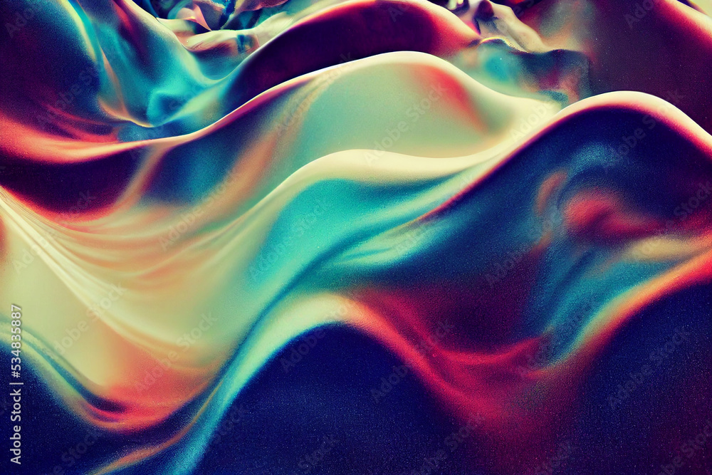 Poster abstract and pattern background in intense iridiscent light colors.blurred abstract modern colored h