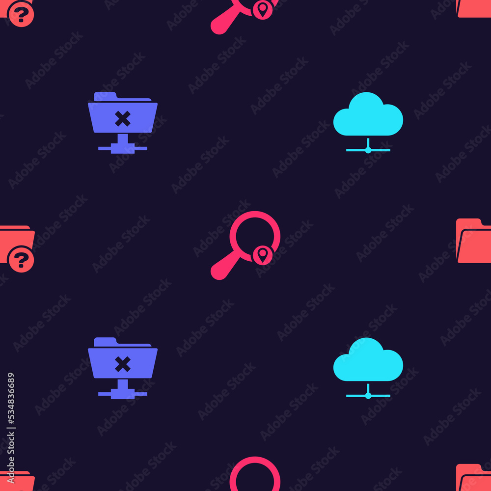 Poster set network cloud connection, ftp cancel operation, search location and unknown directory on seamles