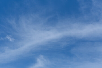 blue sky with clouds, Bright day, beautiful sky with white clouds.