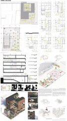Architectural drawings, diagrams, renders, details and images, who could be used as referents for his quality and recognition on the social media