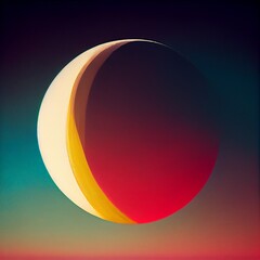 A Colorful illustation of Stars, nebular and planets in Space