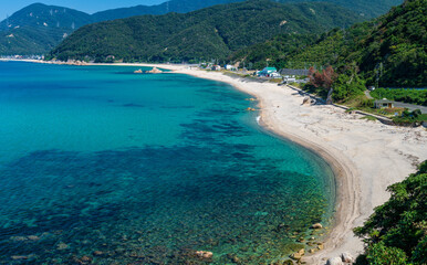 福井県若狭　美浜町の水晶浜とダイヤ浜