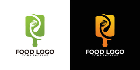 food logo icon vector isolated