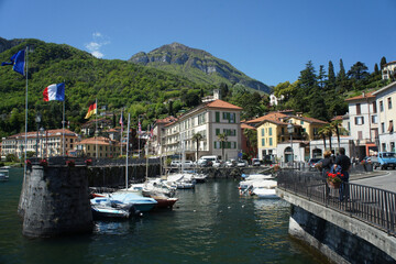 Fototapeta na wymiar Landscapes of Italy, Travel around Lake Como.