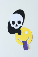 smiley sees death speaking