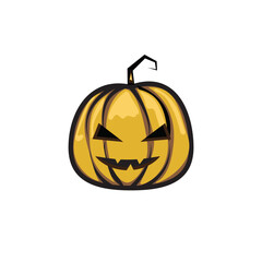 pumpkin isolated on white background