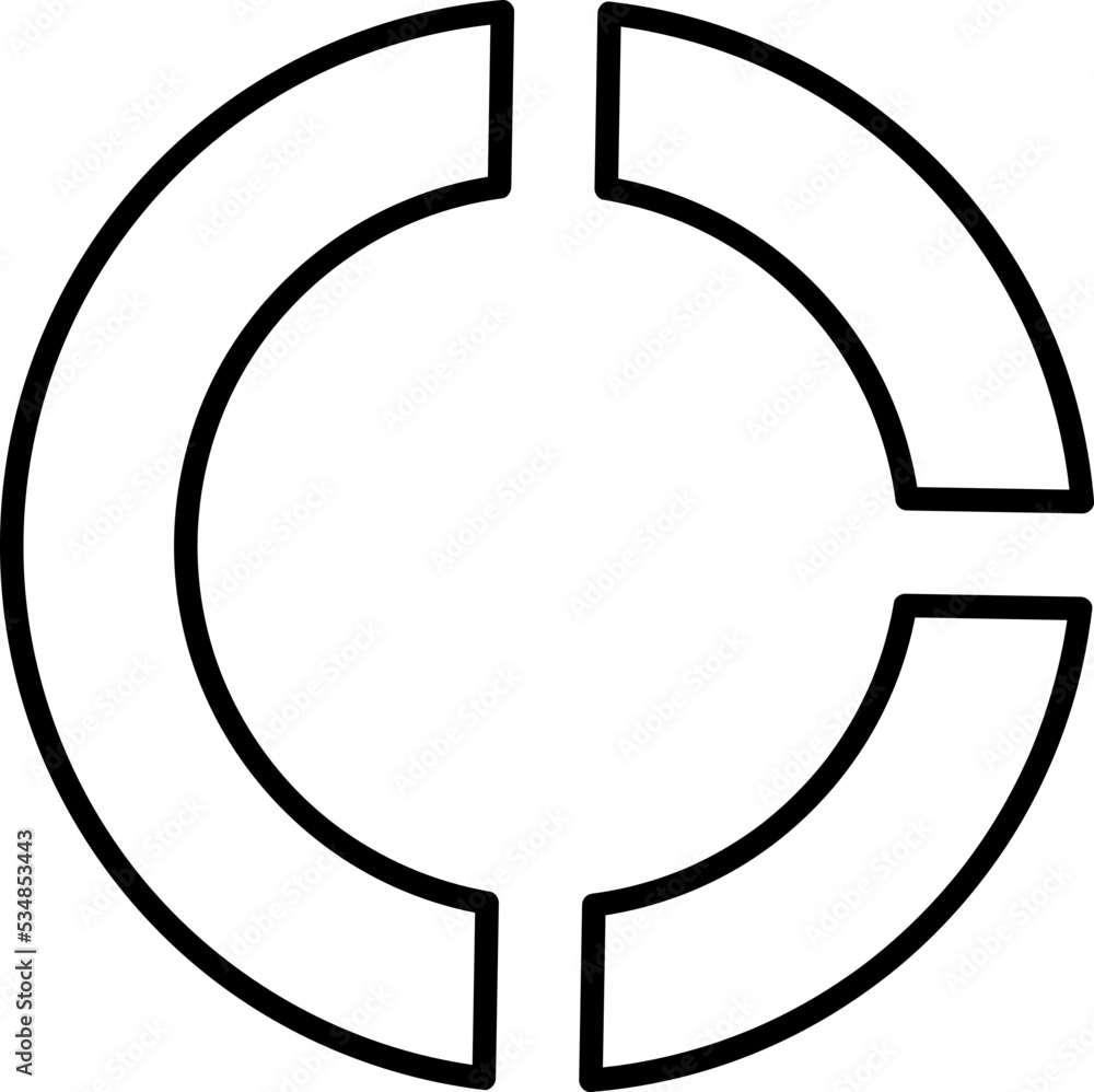 Poster growing graph icon vector for computer, web and mobile app.eps