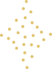 Star burst sparkle art deco pattern icon. Gold star shaped twinkle pattern. Christmas festive graphic design, celebrate carnival shine decoration