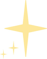 Star burst sparkle art deco pattern icon. Gold star shaped twinkle pattern. Christmas festive graphic design, celebrate carnival shine decoration