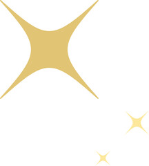 Star burst sparkle art deco pattern icon. Gold star shaped twinkle pattern. Christmas festive graphic design, celebrate carnival shine decoration