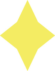 Obraz premium Star burst twinkle pattern icon. Yellow star shaped sparkle pattern. New year celebration decoration, birthday party festive graphic design