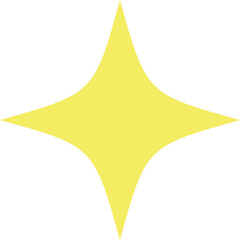Obraz premium Star burst twinkle pattern icon. Yellow star shaped sparkle pattern. New year celebration decoration, birthday party festive graphic design