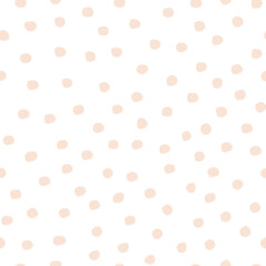 Abstract dotted organic shape seamless pattern. Minimalistic liquid form background, organic dashed stain repeat backdrop or geometric dotty spot graphic seamless pattern for modern abstract design