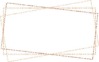 Abstract organic geometric hand drawn shape