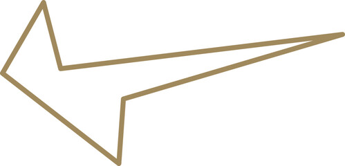 Abstract fauvism contour shape