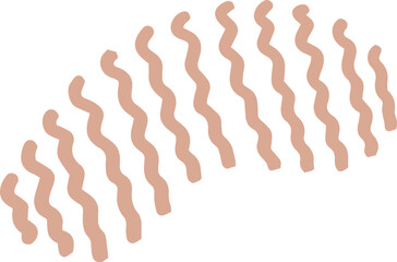 Abstract dotted organic shape vector illustration. Minimalistic liquid form, organic dashed stain or geometric dotty spot for modern abstract design or trendy fashion pattern