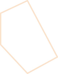 Organic cut out shape