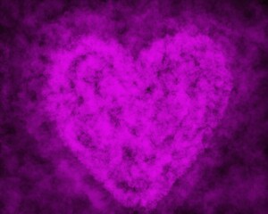 pink heart background
