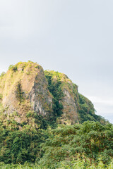 rock in the mountains