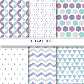 幾何学的なパターンセット　Geometric  Pattern Set